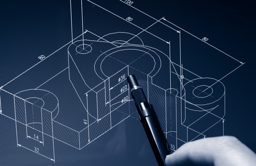 Eine leistungsfähige EDV mit allen Möglichkeiten zur Ausgabe von Zeichnungen und Dateien, verschiedenste Schnittstellen für die gängigsten CAD Formate ermöglichen eine schnelle und effektive Konstruktion und Arbeitsvorbereitung.